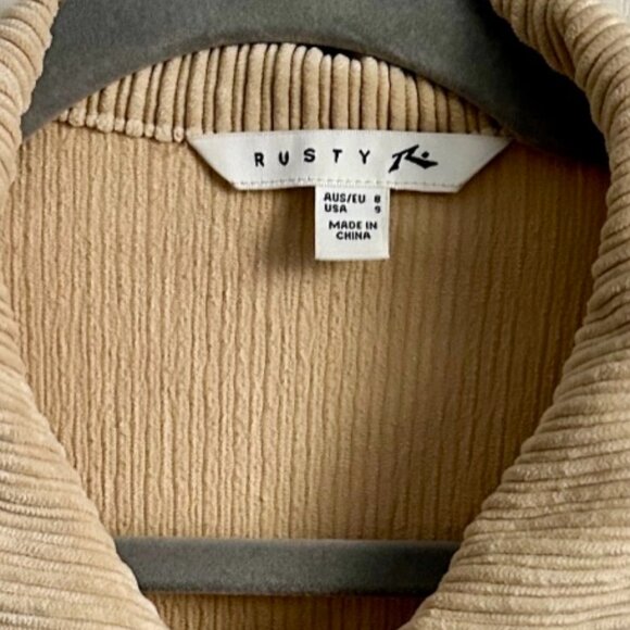 Corduroy Oversized Button Up Shirt - Picture 3 of 3